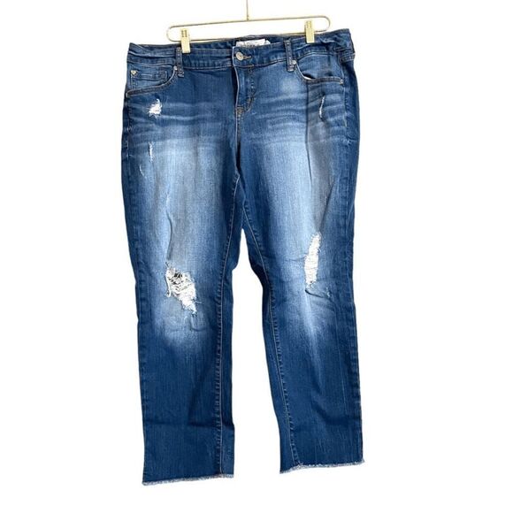 Torrid Denim Jeans Women’s 16 Blue Straight Leg - Picture 1 of 6